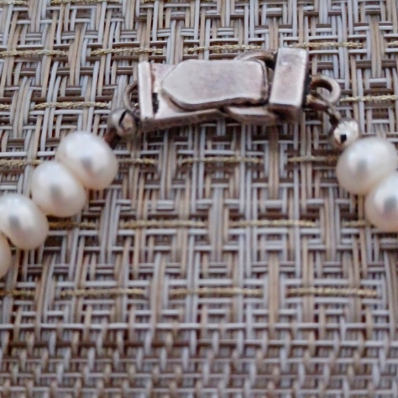 NWOT.Beautiful amethyst  and fresh water pearl necklace - Picture 9 of 9